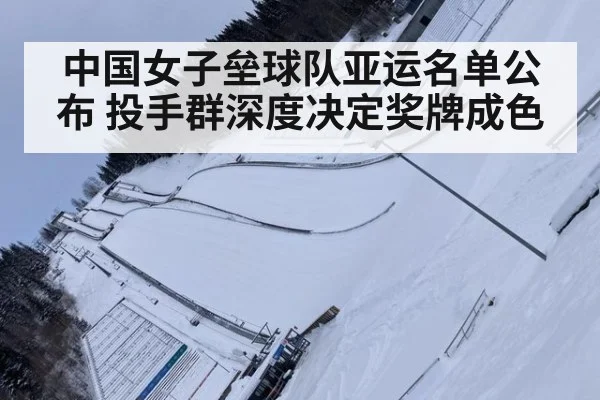 中国女子垒球队亚运名单公布 投手群深度决定奖牌成色